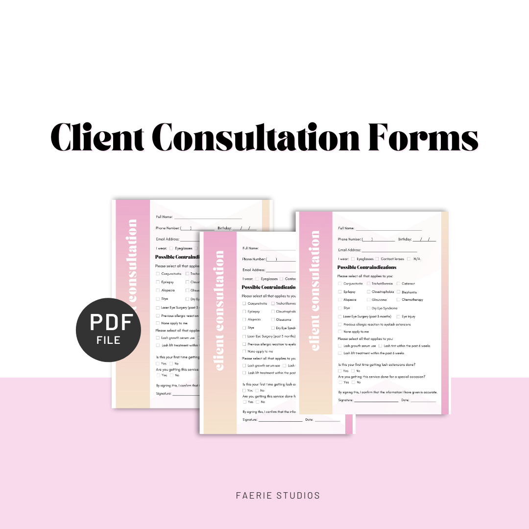 Client Consultation Form